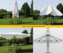 Зонт большой для кафе и пикника 43 телескоп