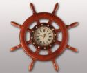 Часы с морской тематикой Штурвал