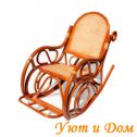 Юлия Кресло качалка из ротанга