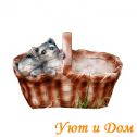 Кашпо декоративное Котята