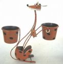 Садовая фигура из металла - Лисичка