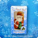 Ёлочная игрушка Дед Мороз на Луне