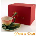 Подарок для женщин - Чайная пара Глориоза