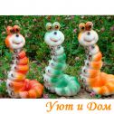Фигура для сада Гусеница